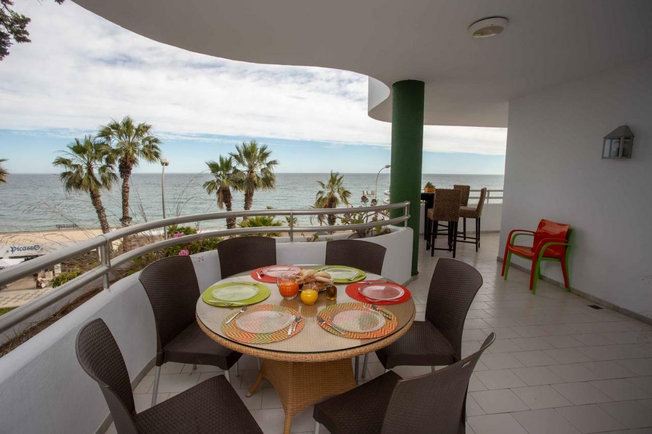 Villa Venecia, Apartamento De Lujo En 1º Linea De Playa + Parking Málaga Extérieur photo